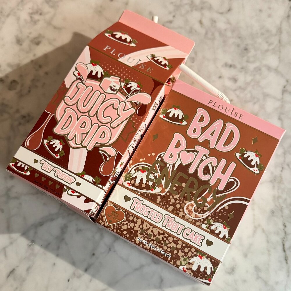 P.Louise Lip Bad B*tch Energy Lip Duo & Juicy Dip Lip Mask and Scrub Set | NEW